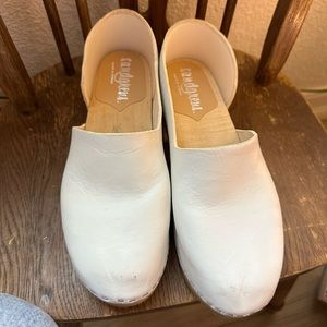Sandgrens Swedish clogs white 39